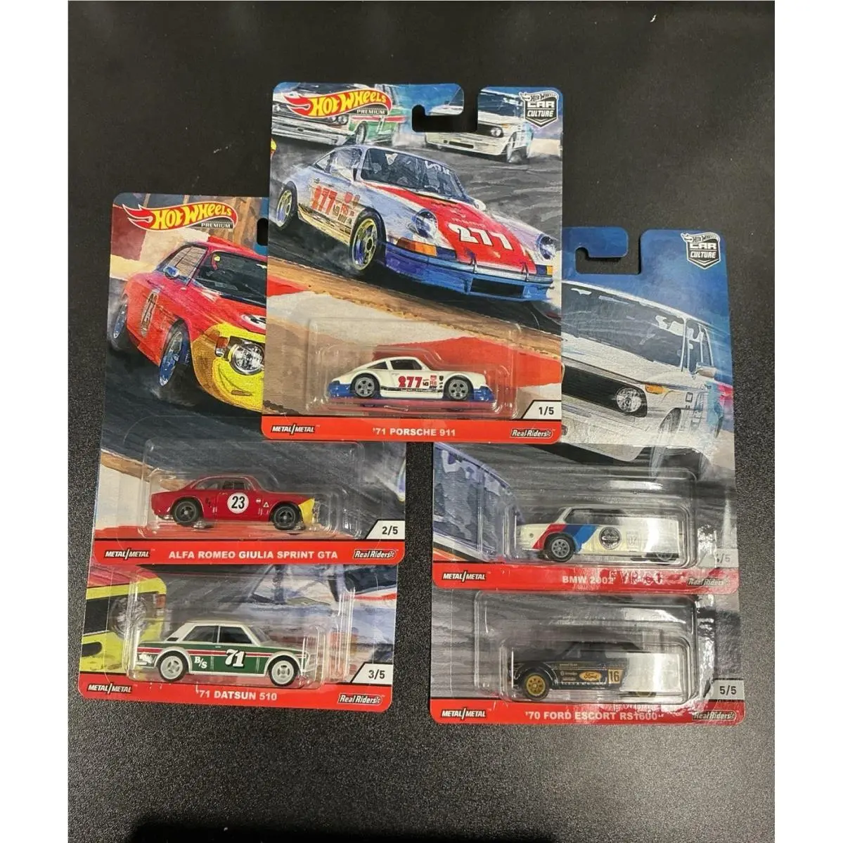 Hot Wheels Premium Car Culture Complete Set