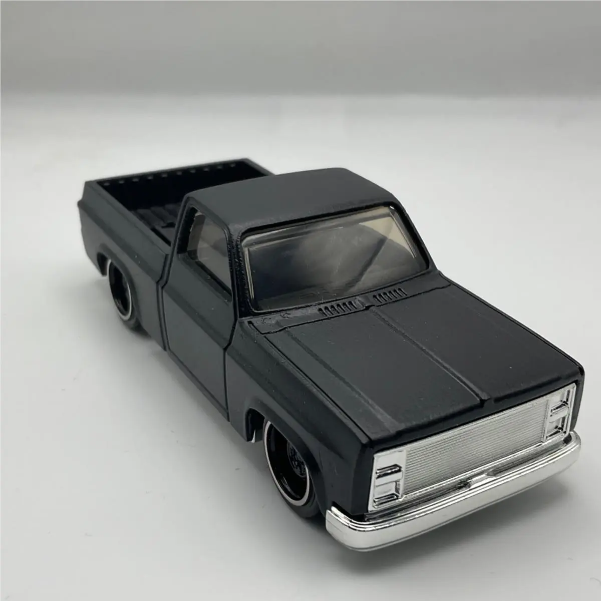 Hot Wheels XL `83 Chevy Silverado Pickup Truck Custom Black
