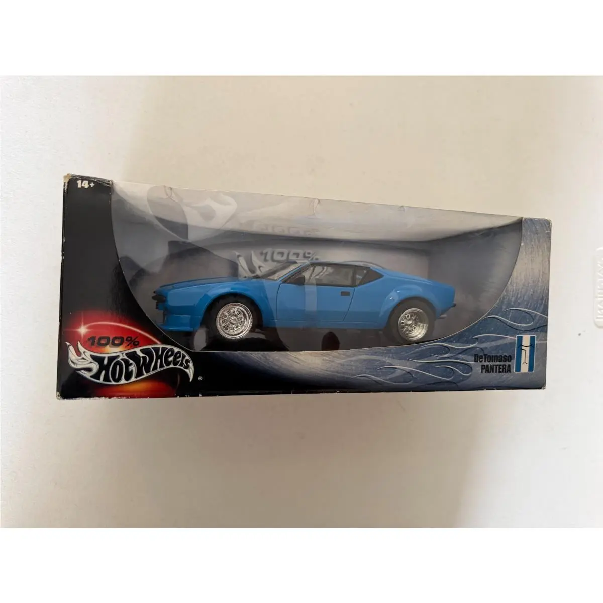 Hot Wheels Detomaso Pantera Blue 1:18 BC8