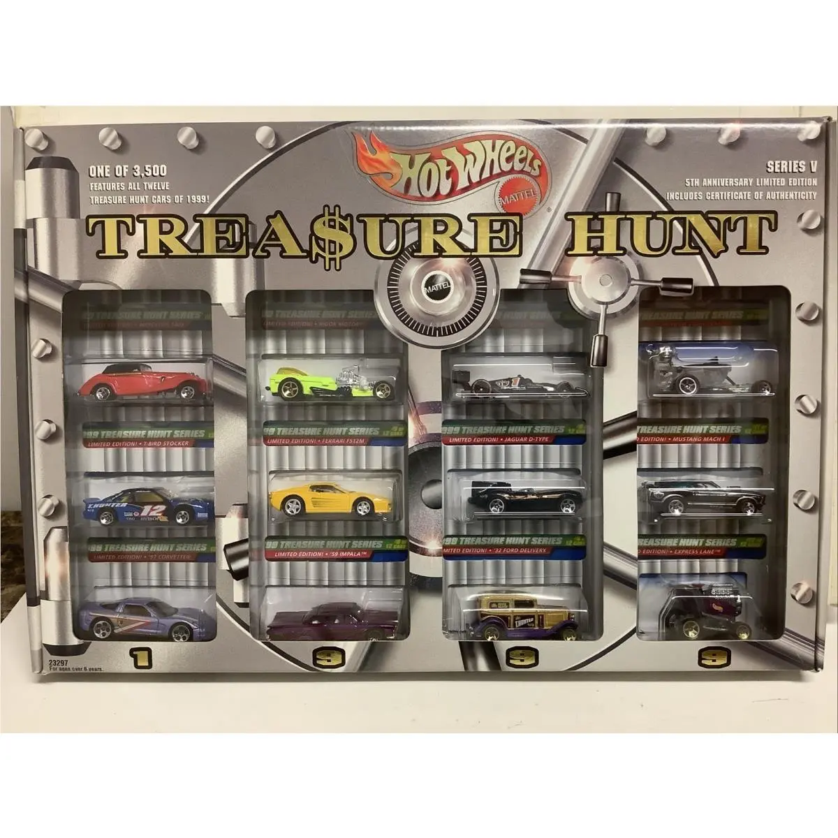 Hot Wheels 1999 Treasure Hunt Boxed Set 5th Anniversary Limited Edition