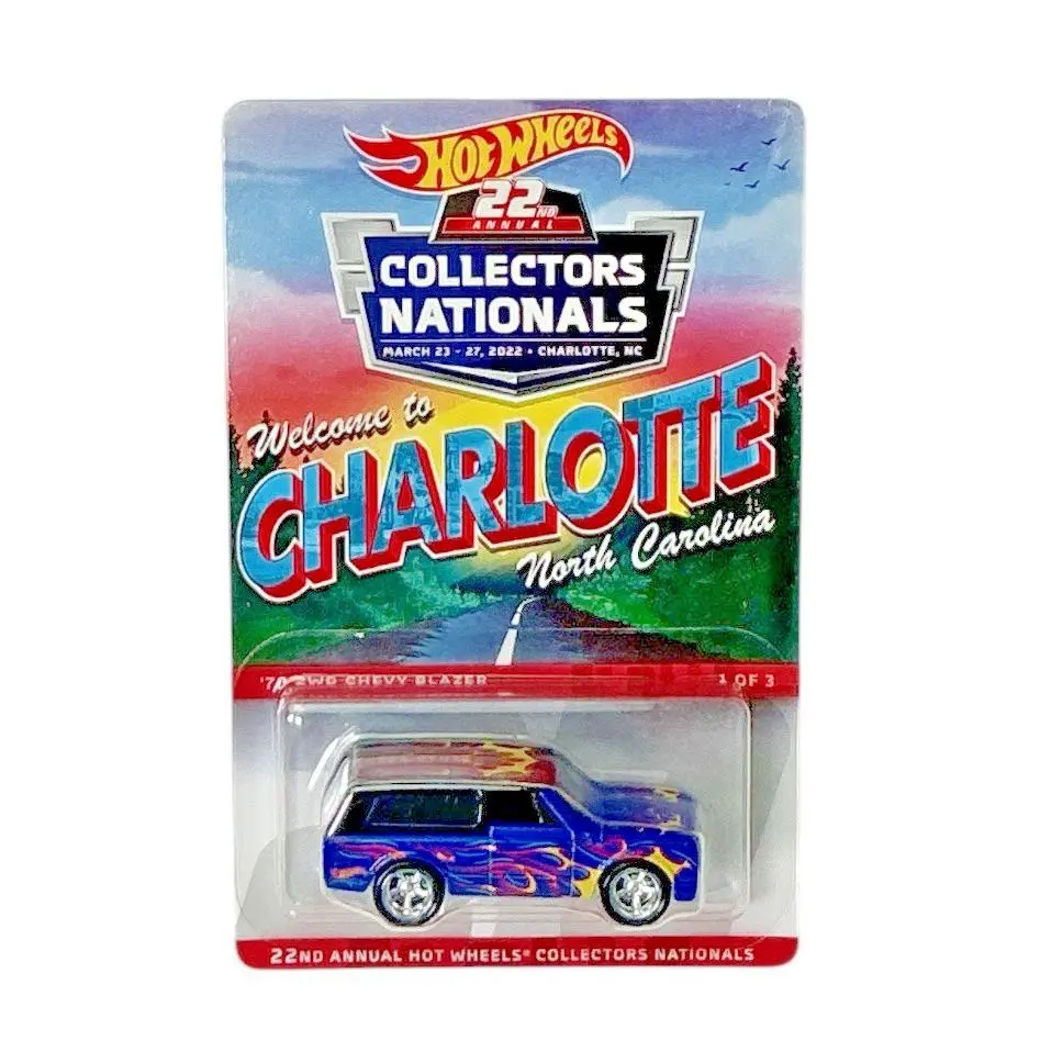 Hot Wheels 22nd Collectors Nationals 1970 2WD Chevy Blazer 876/6200 Low