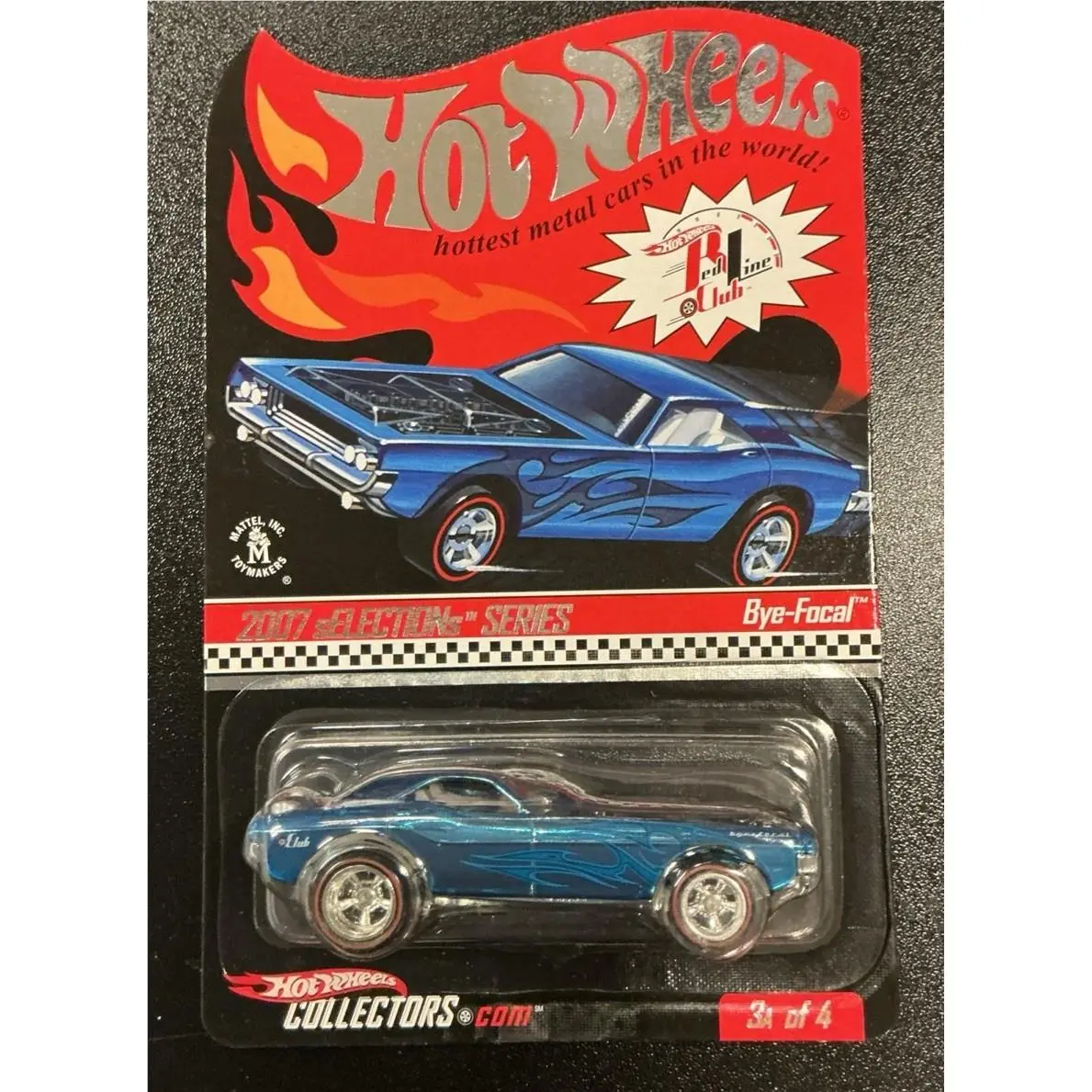 2007 Hot Wheels Rlc Selections Series Bye-focal 5909/7716 Blue