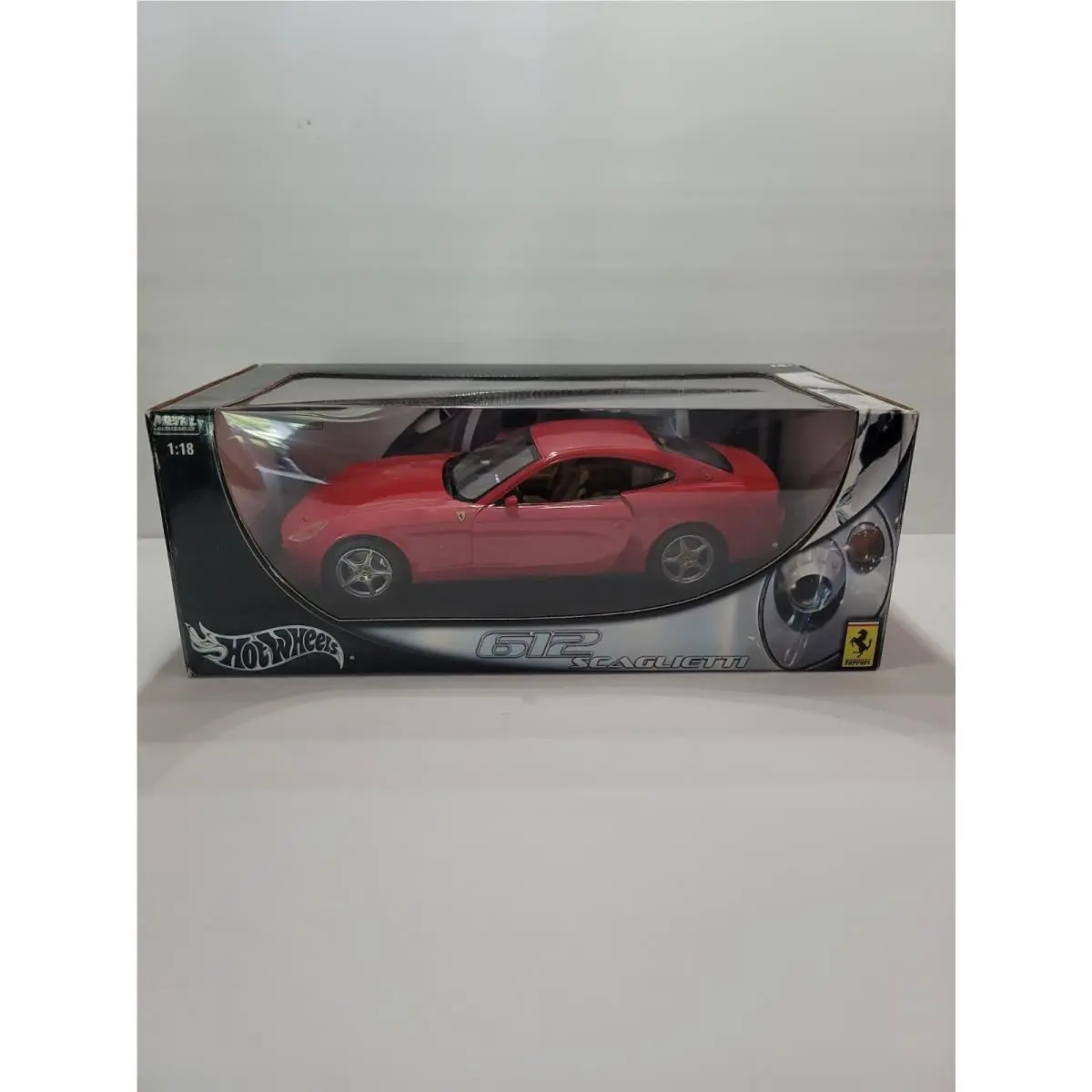 Vintage 2003 Hot Wheels 1:18 Ferrari 612 Scaglietti Hardtop