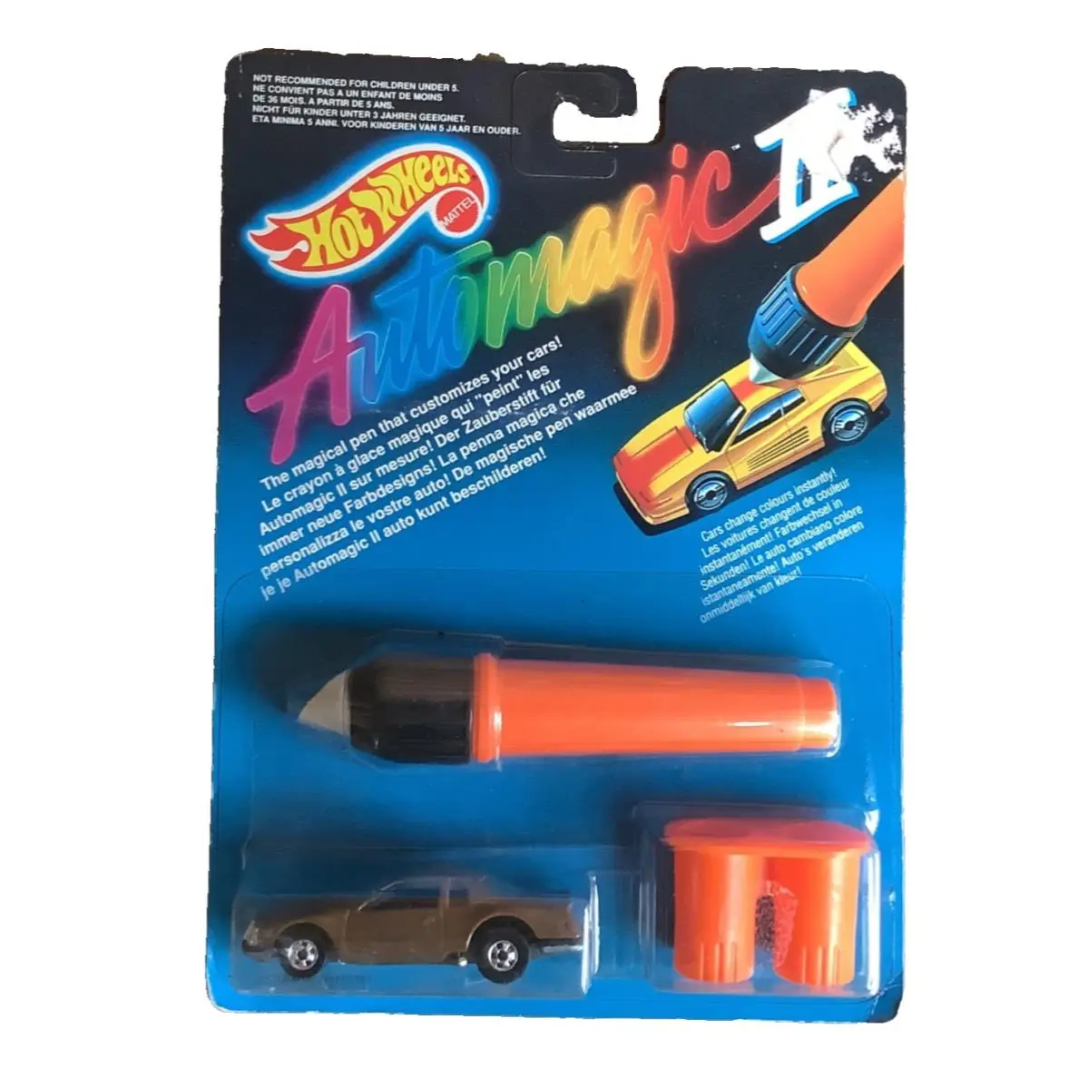 Hot Wheels Automagic II Ford Thunderbird Stocker Color Changer Car Nip View Pix