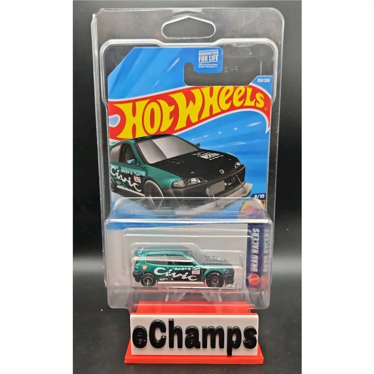 2026 Hot Wheels Error/sth Honda Civic Custom Super Treasure Hunt F Case Read