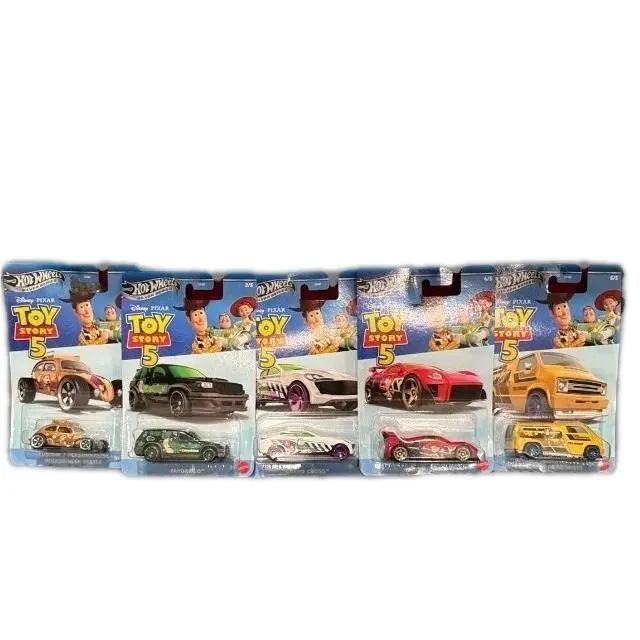 2026 Hot Wheels Silver Series Disney Pixar Toy Story 5 Set of 5