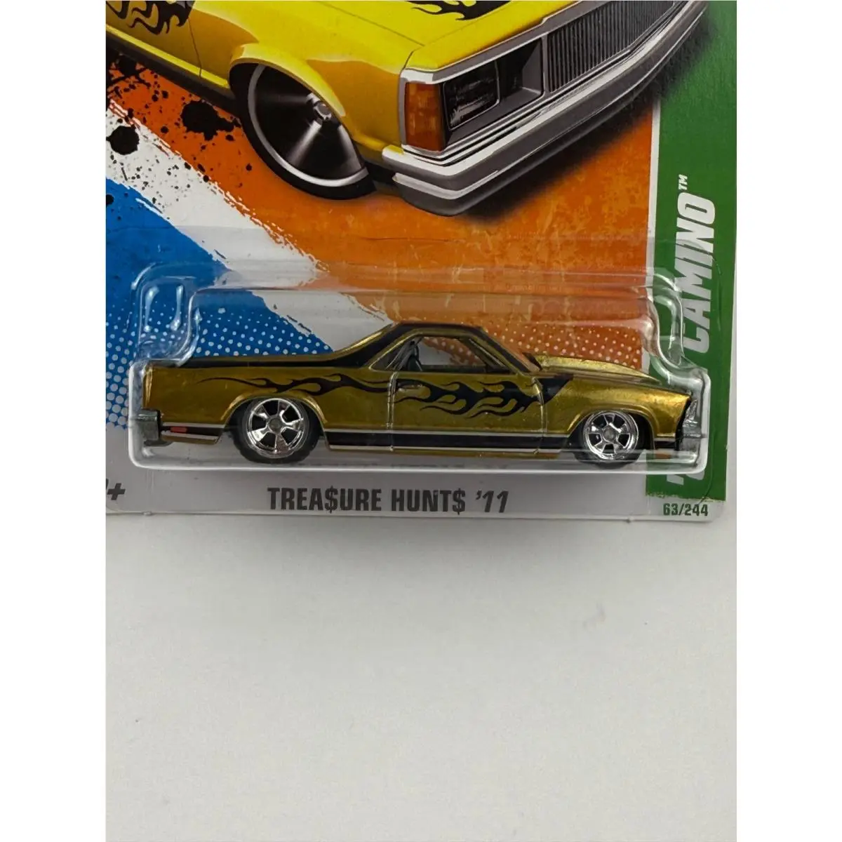 Hot Wheels `80 El Camino Super Treasure Hunts Hunt$ `11 - 13/15 - 63/244 - T9748