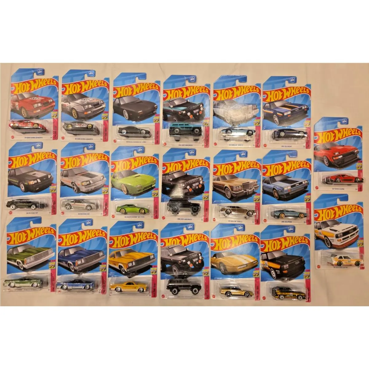 Hot Wheels HW The 80s Mini Collection 2023 Set of 10 + 10 Nip Variations