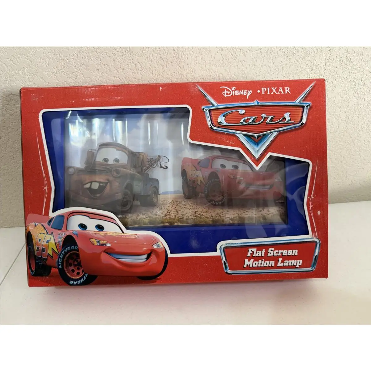 Disney Pixar Cars Flat Screen Motion Lamp AH2