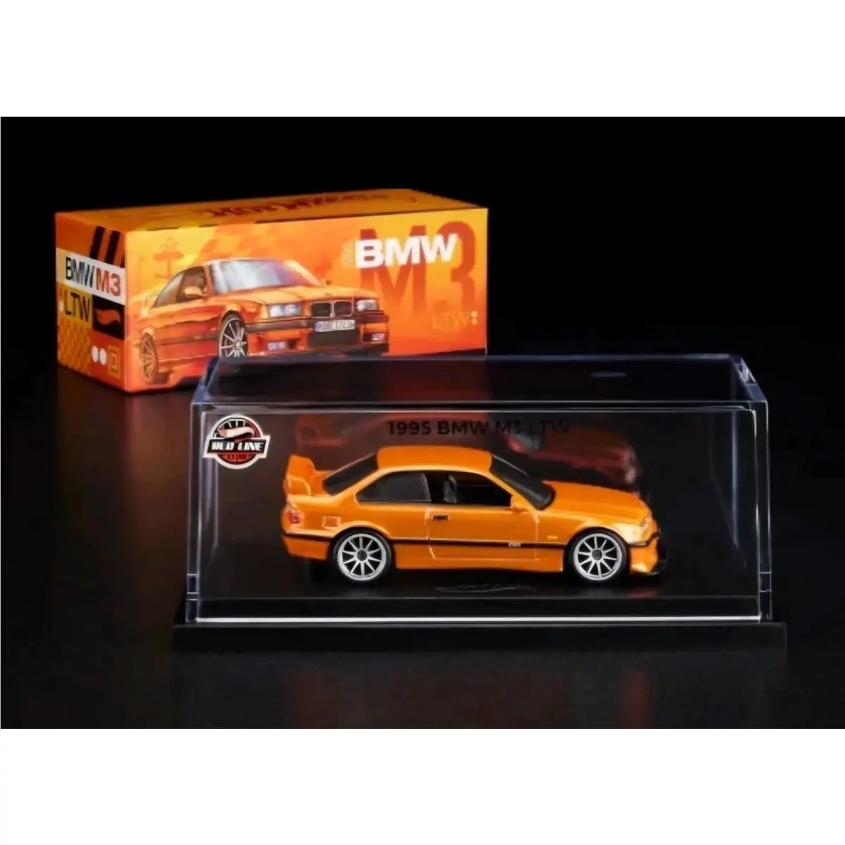2026 Hot Wheels Rlc Exclusive 1995 Bmw M3 Ltw Spectraflame Orange Opening Hood
