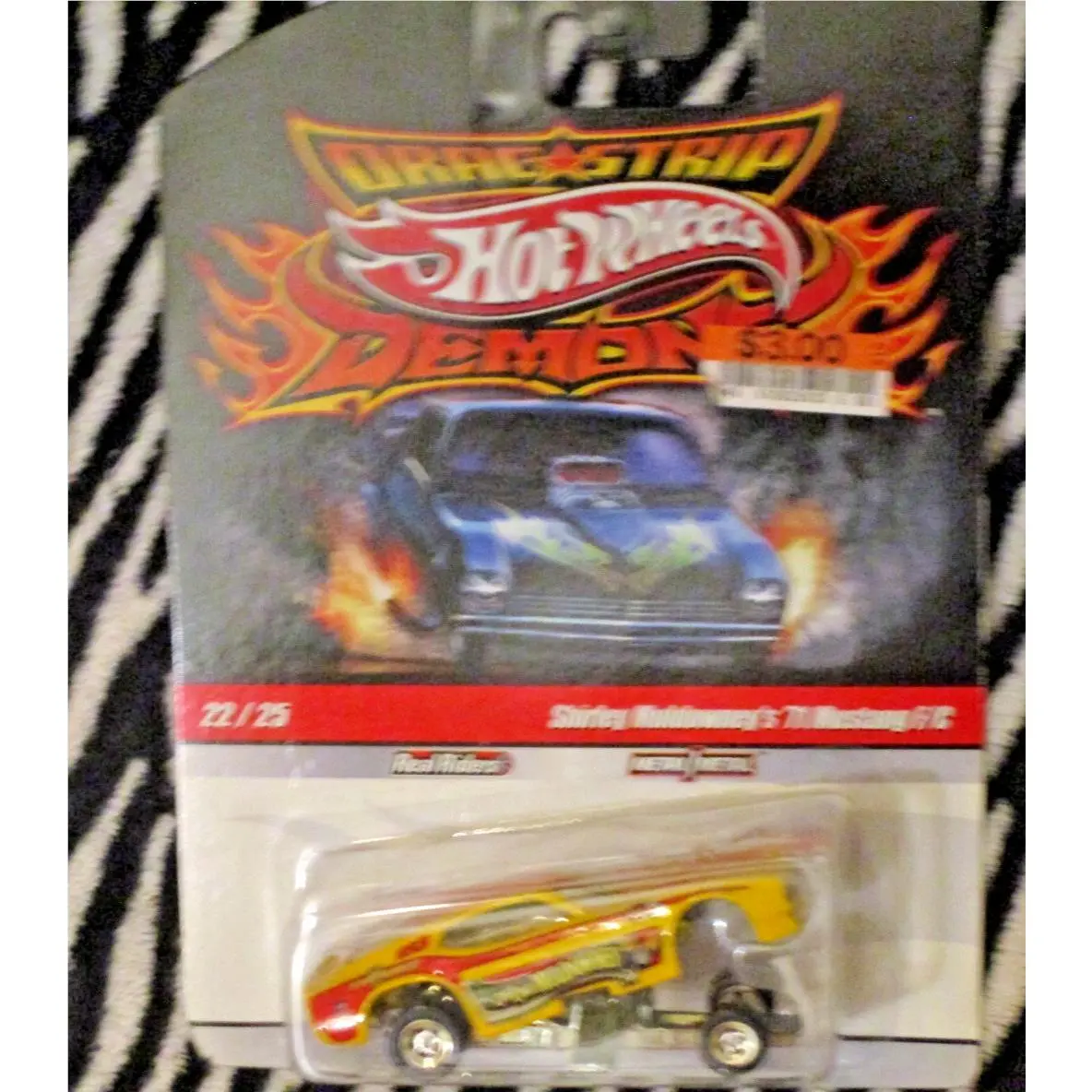 Hotwheels 2009 Drag Strip Demons 22/25 Shirley Muldowney S 71 Mustang Funny Car