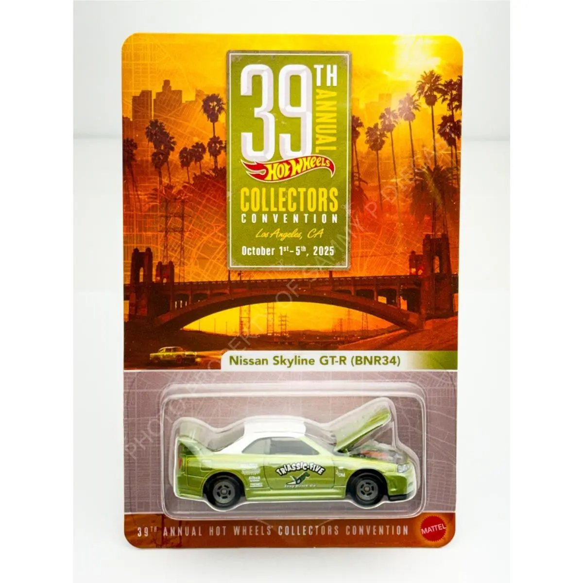 Hot Wheels 2025 39th LA Convention Dinner Nissan Skyline Gtr R34 1665/4200