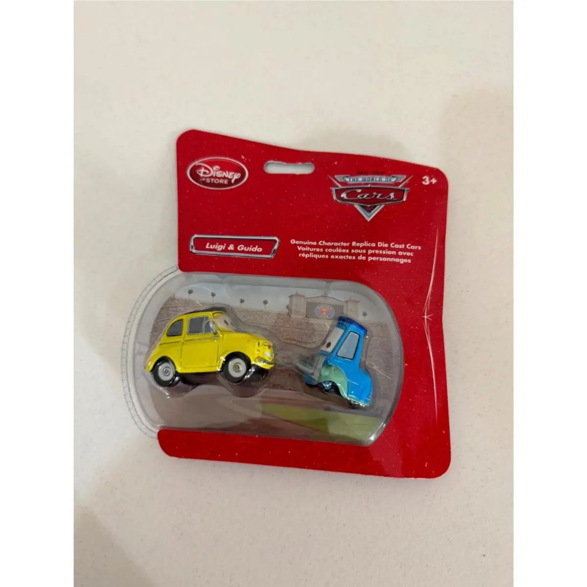 Disney Store World of Cars Character Die Cast Luigi Guido G21