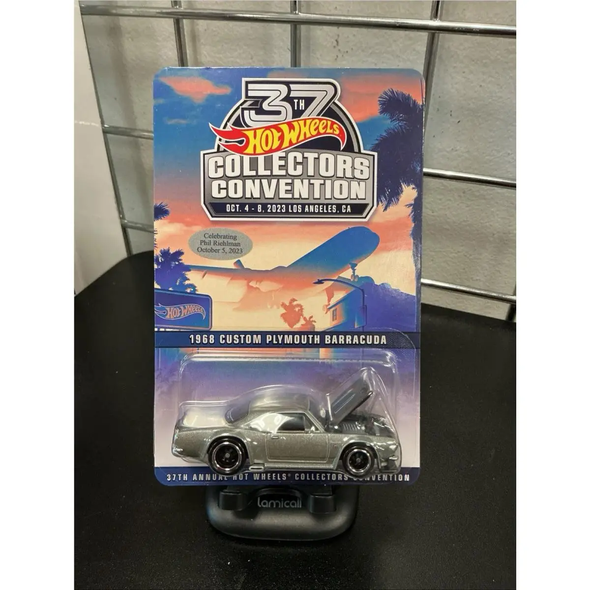 Hot Wheels 2023 37th Convention Dinner 68 Plymouth Barracuda 00543/4000