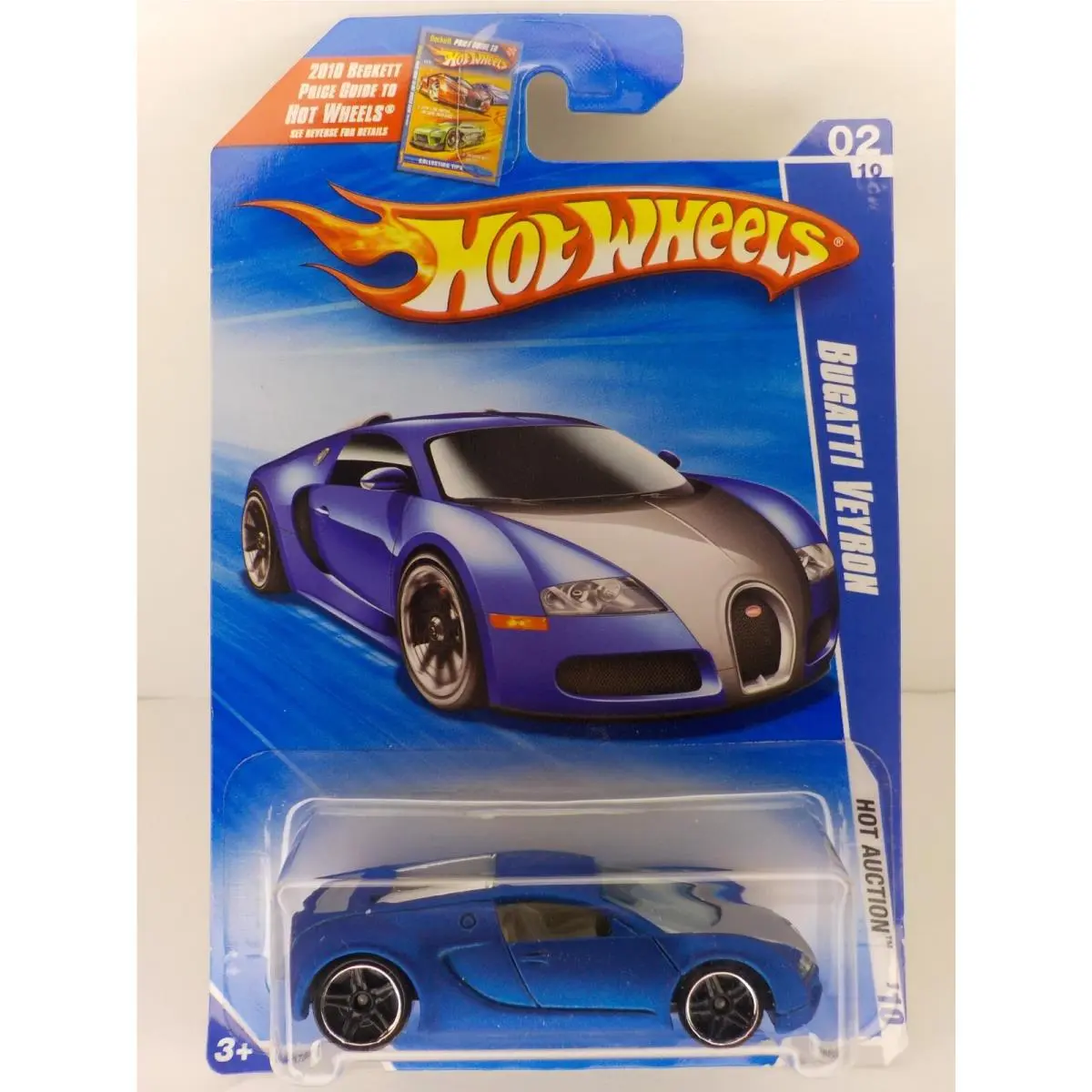 Hot Wheels Bugatti Veyron Satin Blue