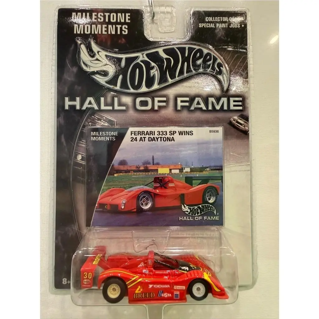 Hot Wheels Hall of Fame Ferrari 333 SP Wins 24 Daytona 1:64 Real Riders