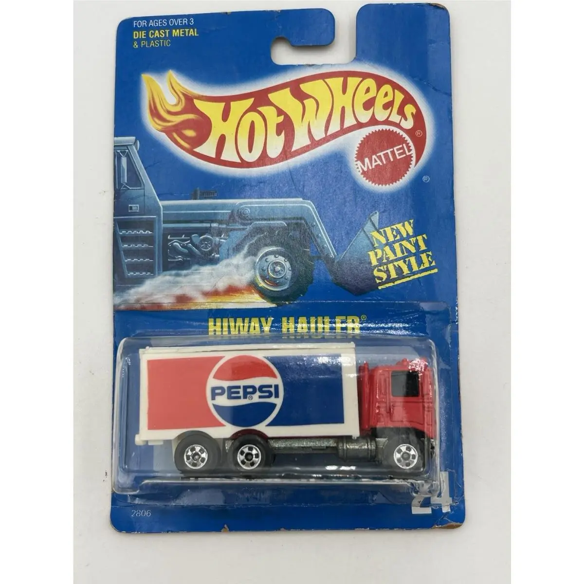 Vintage 1989 Hot Wheels Pepsi Highway Hauler Truck