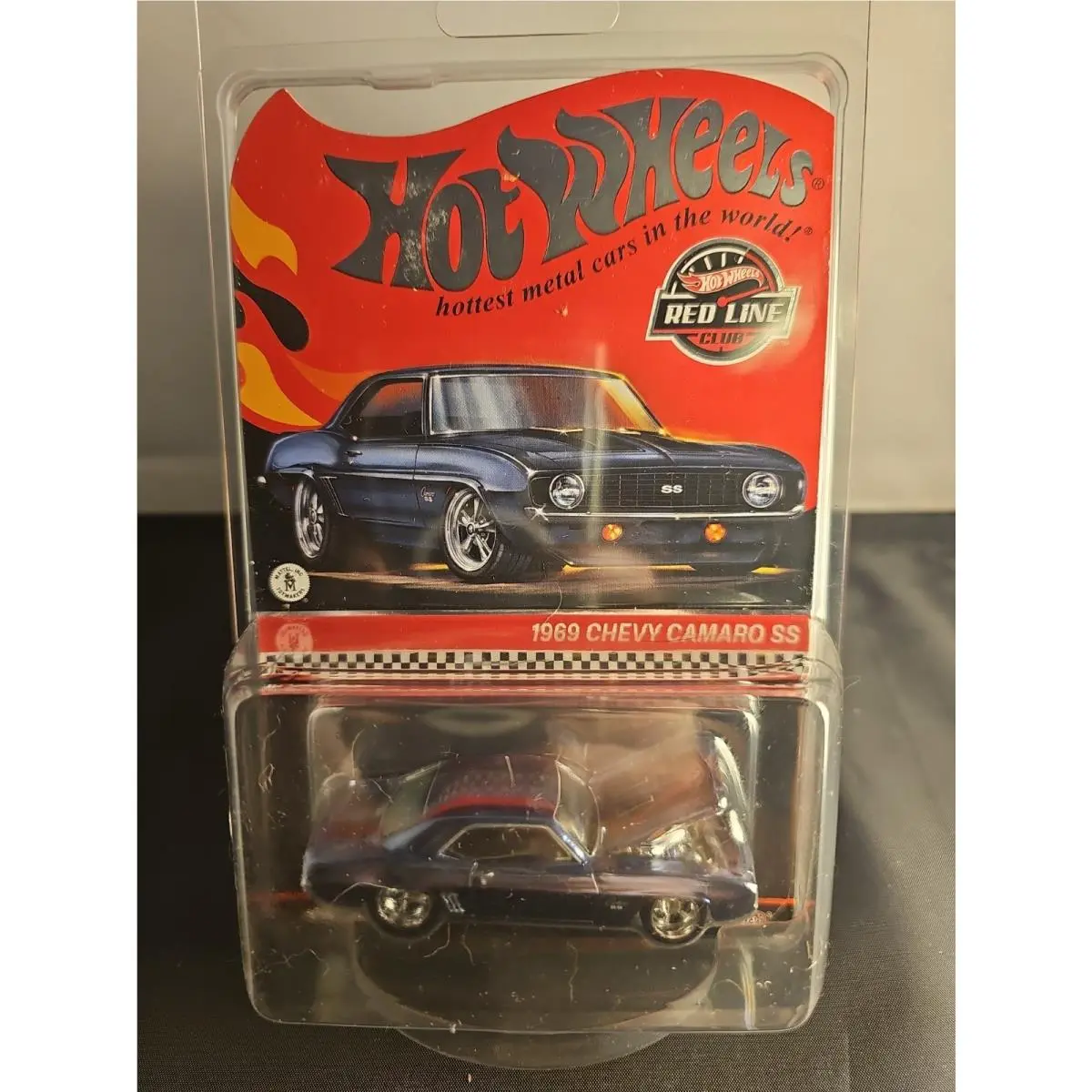 2023 Hot Wheels Collectors Rlc Exclusive 1969 Chevy Camaro SS Blue Nip