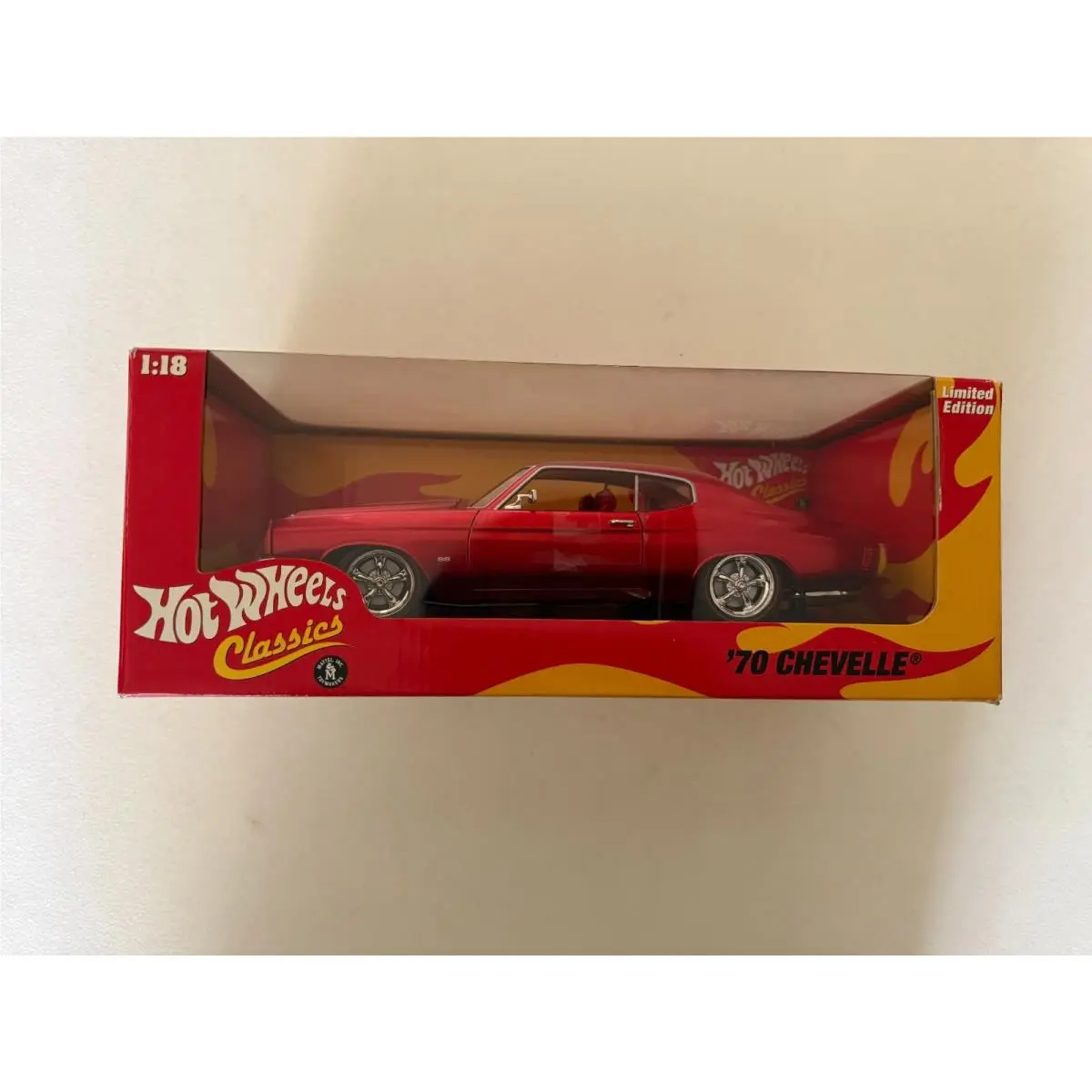 Hot Wheels Classics `70 Chevelle Red 1:18 BD3