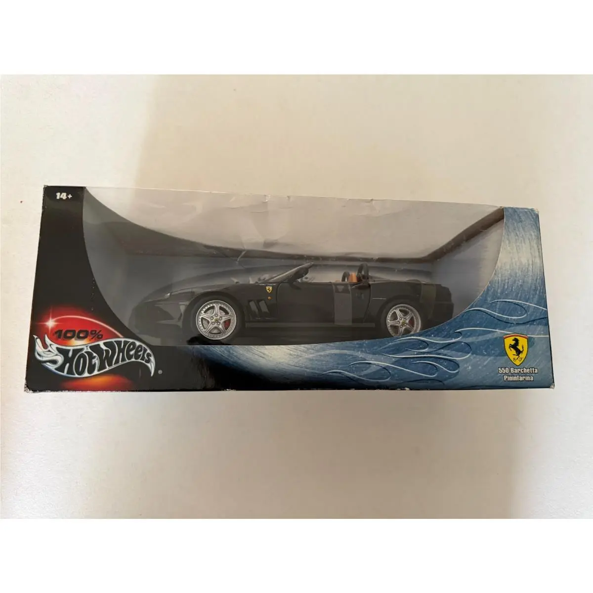 Hot Wheels Ferrari 550 Barchetta Pininfarina 1/18 BD7