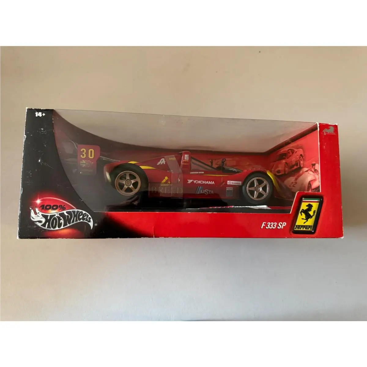 Hot Wheels Ferrari F333 SP Red 1:18 BD1