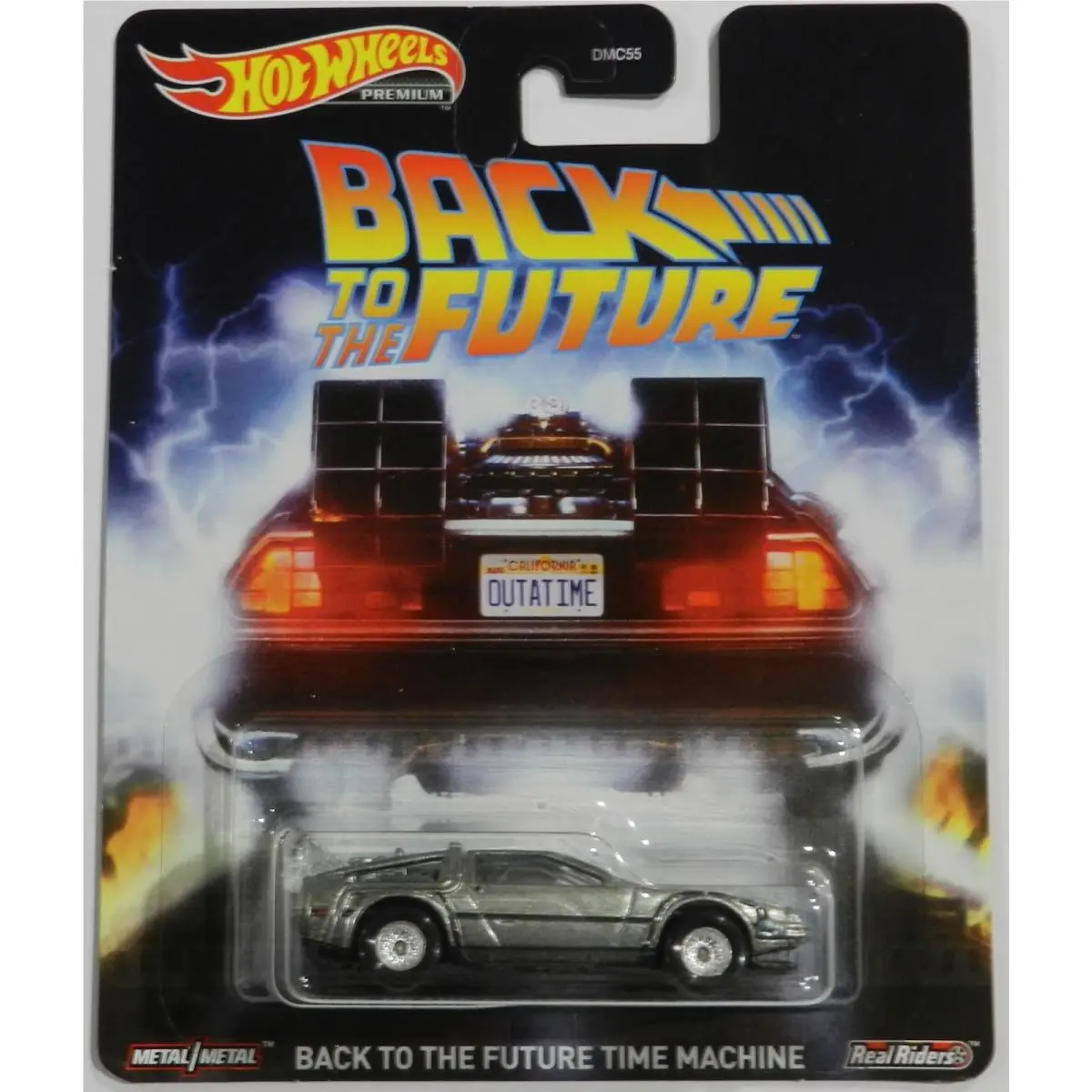 Hot Wheels Back TO The Future Retro Set