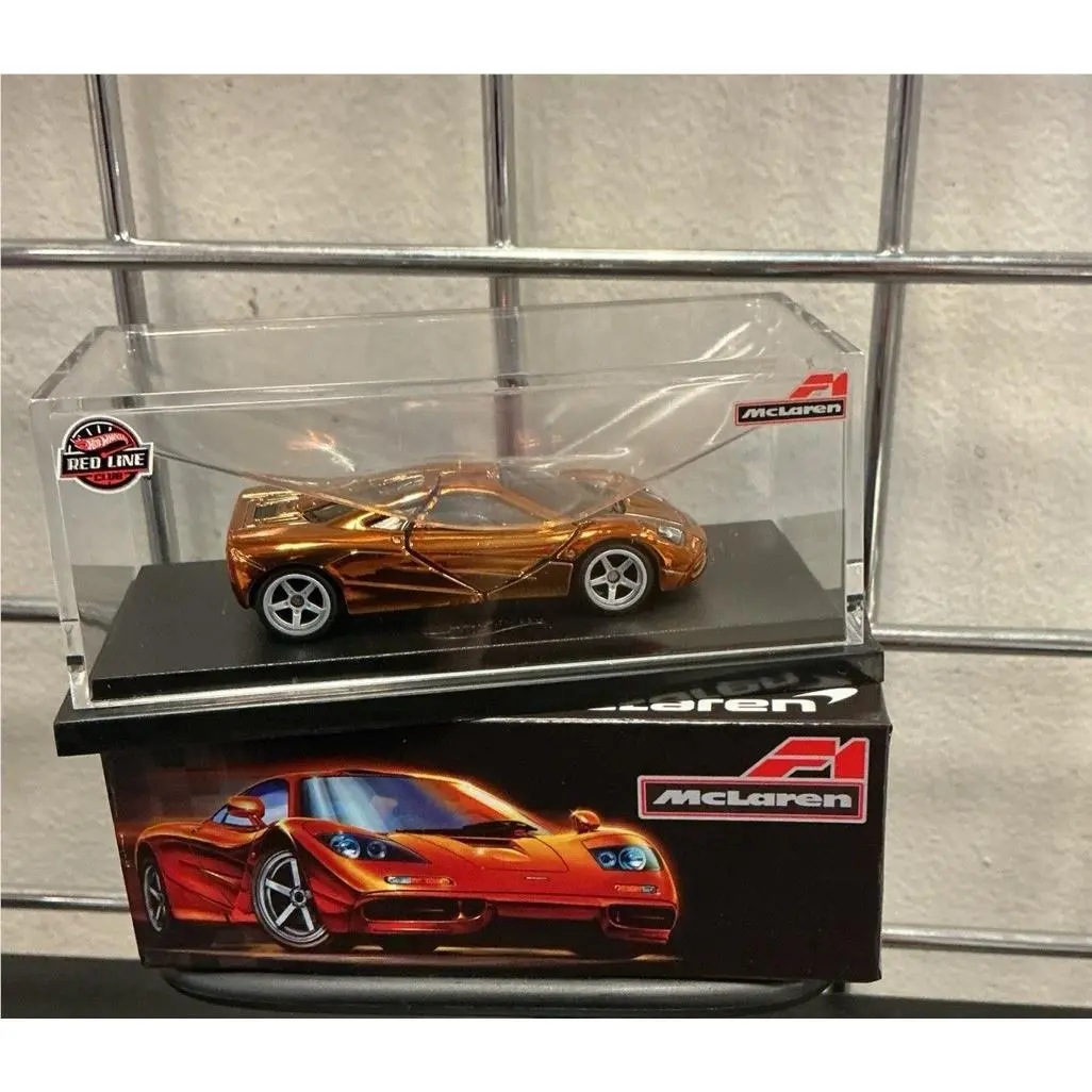 2023 Rlc Exclusive Hot Wheels Spectraflame Orange Mclaren F1