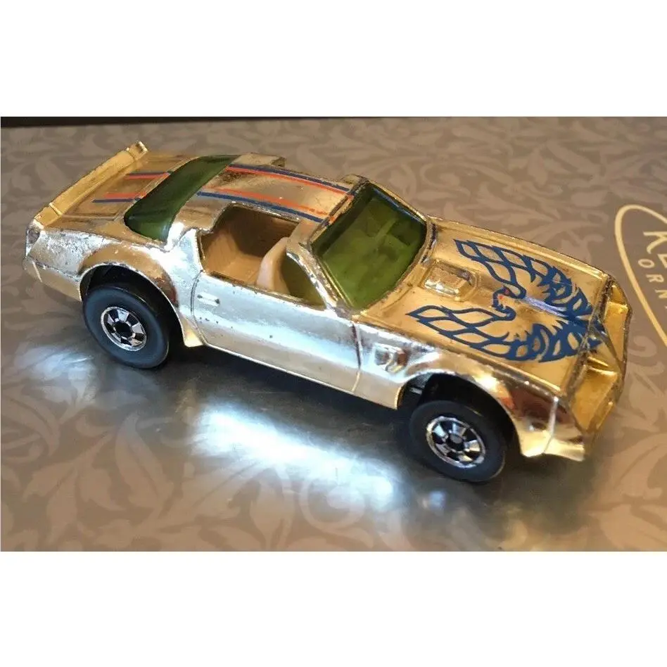⭐ ⬜ Vintage Hot Wheels Golden Machines Hot Bird 1977 Hong Kong Hotbird