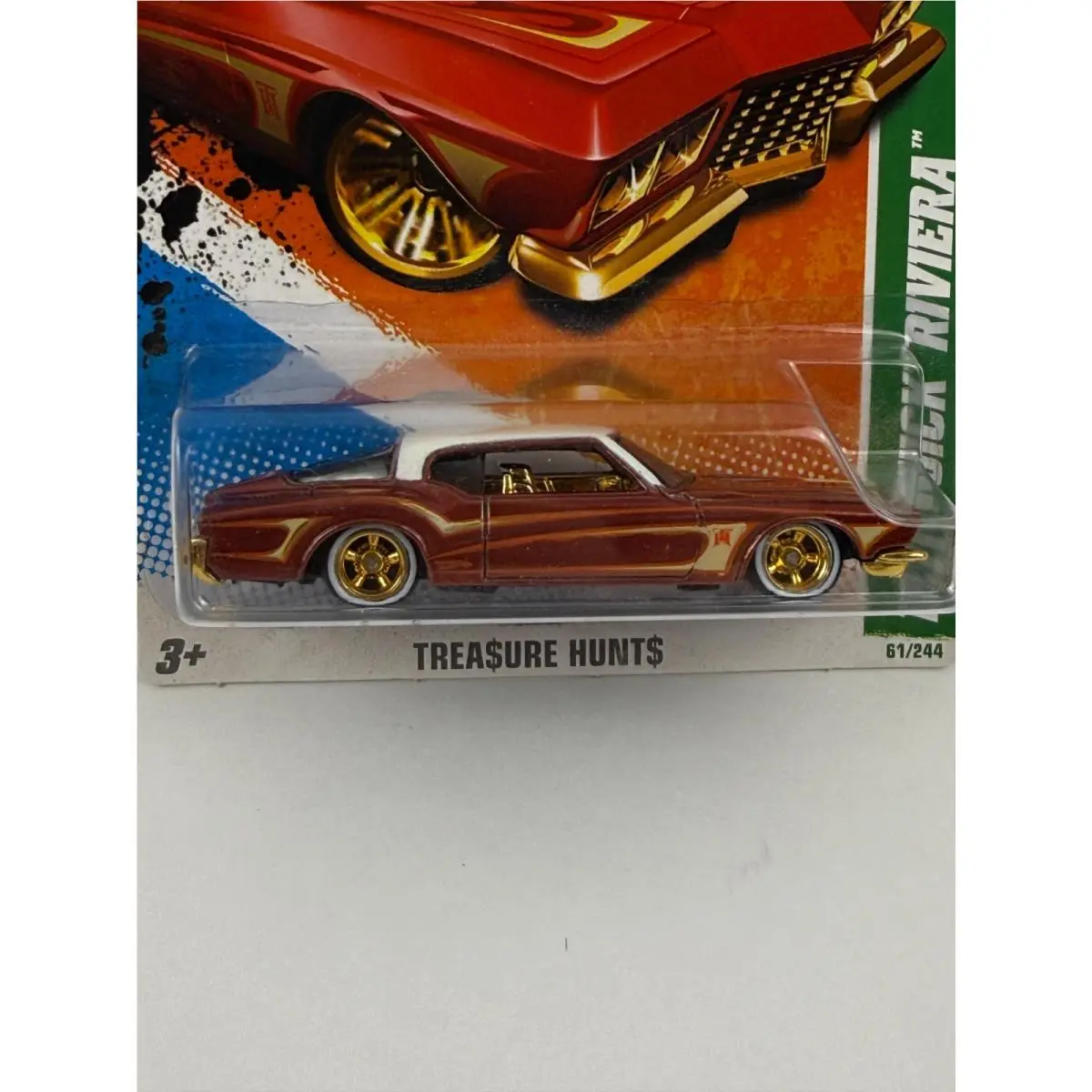 Hot Wheels `71 Buick Riviera - Super Treasure Hunt 11 - 11/15 - 61/244 - T9746