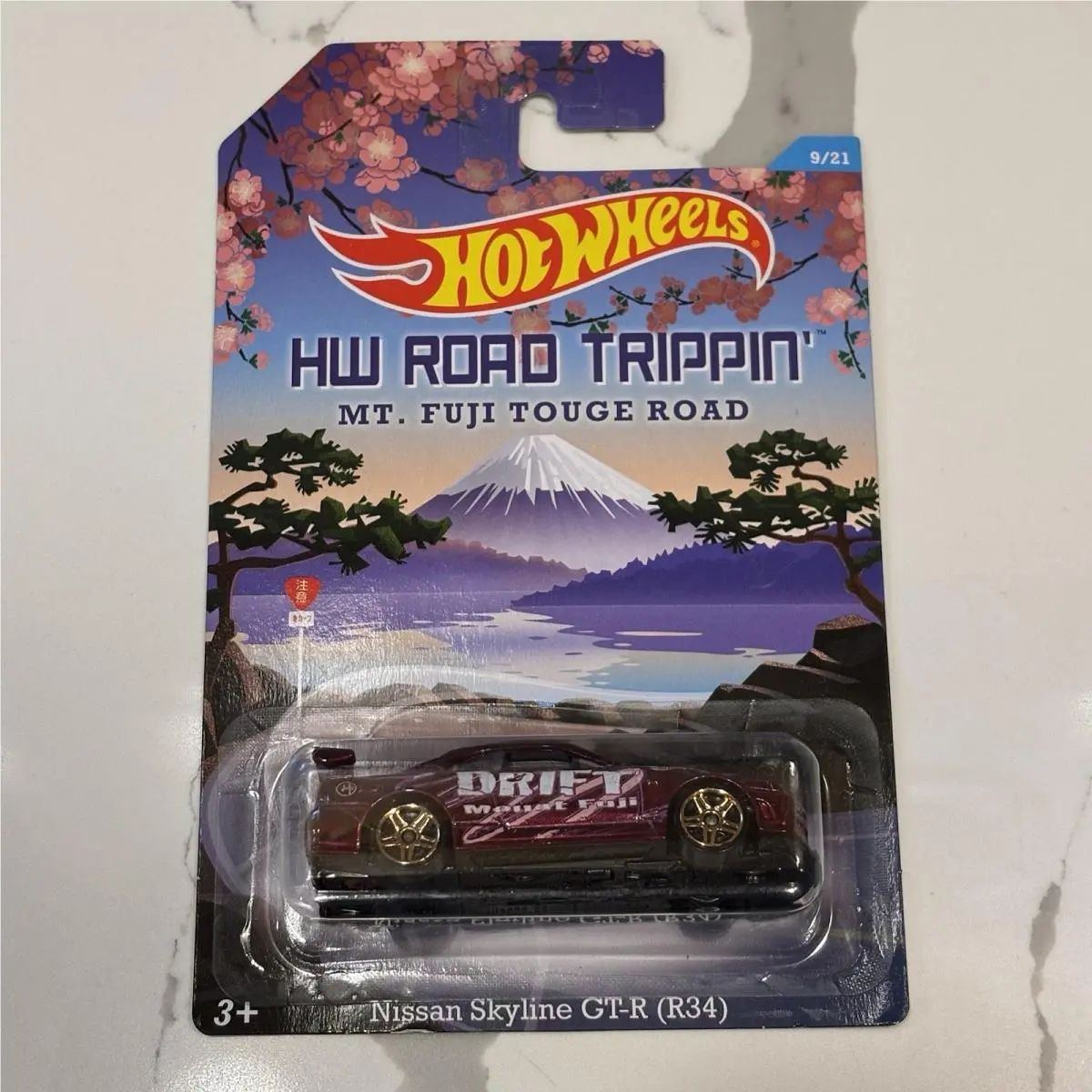 2015 Hot Wheels 1:64 HW Road Trippin Nissan Skyline Gt-r R34 Nip