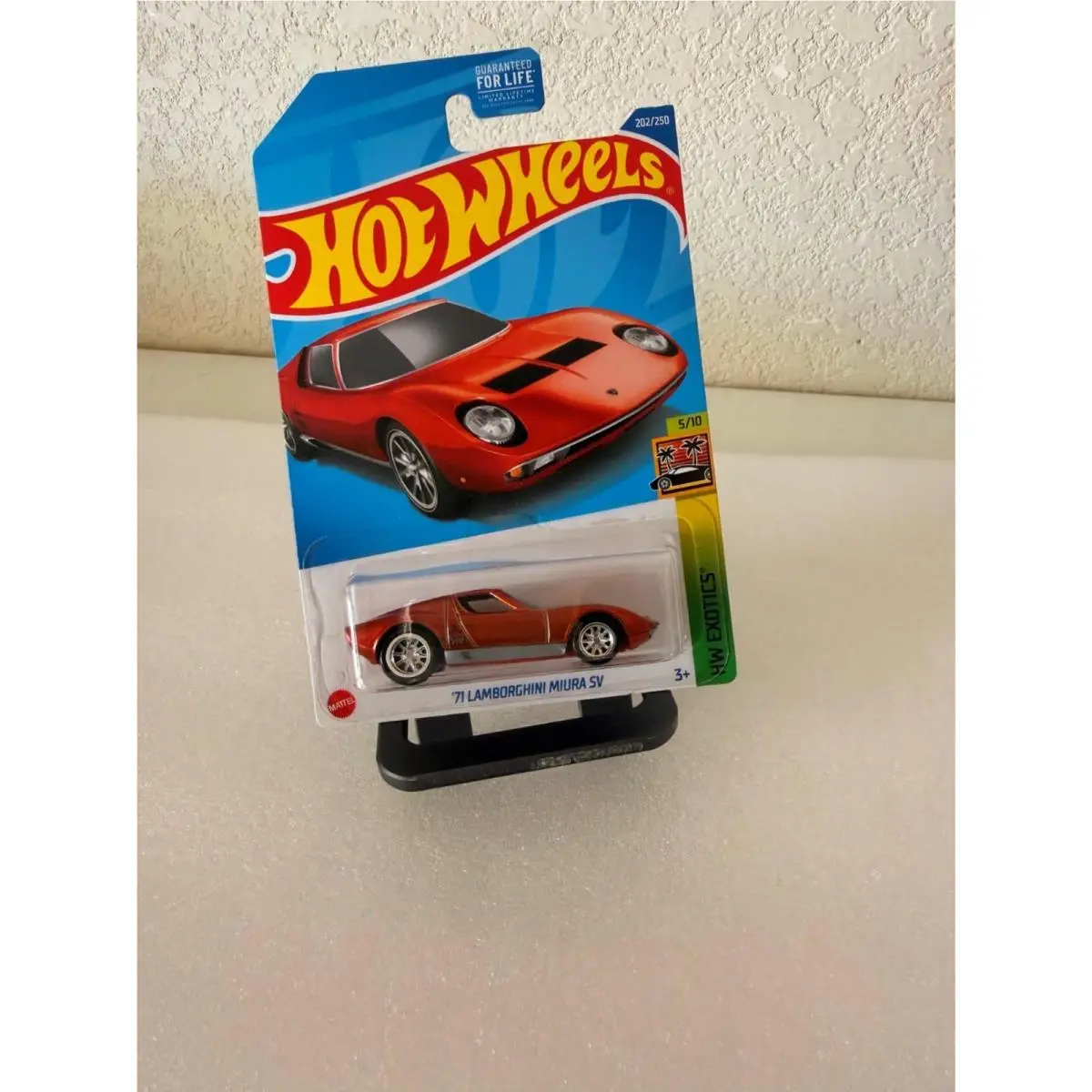 Hot Wheels HW Exotics `71 Lamborghini Miura SV Super Treasure Hunt N22