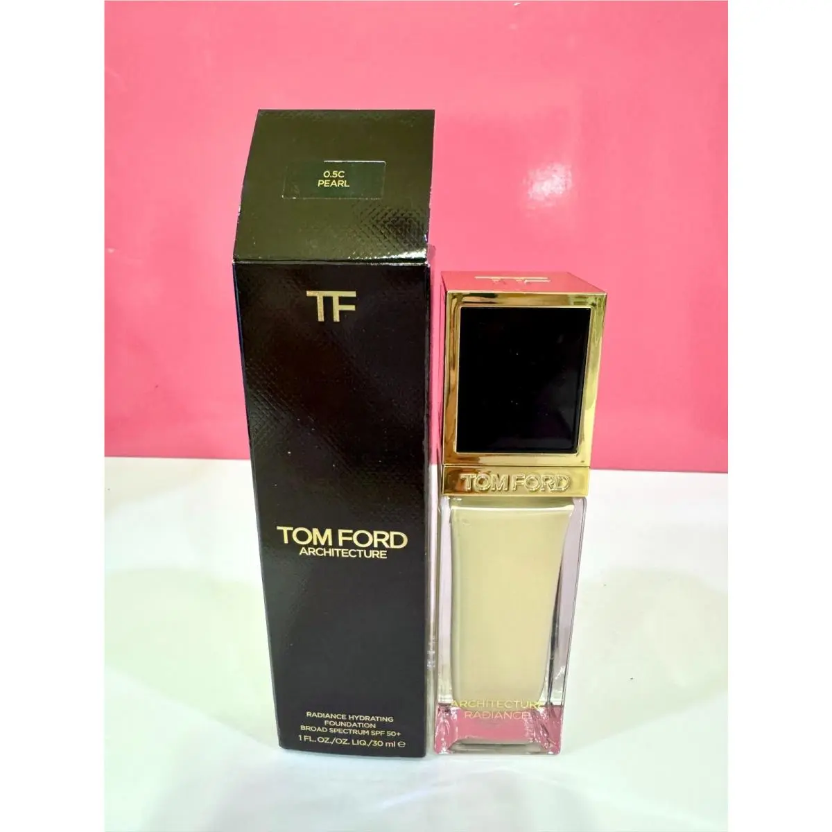 Architecture Radiance Hydrating Foundation SPF50 1oz. Nib- Choose Shade 0.5C Pearl by Tom Ford