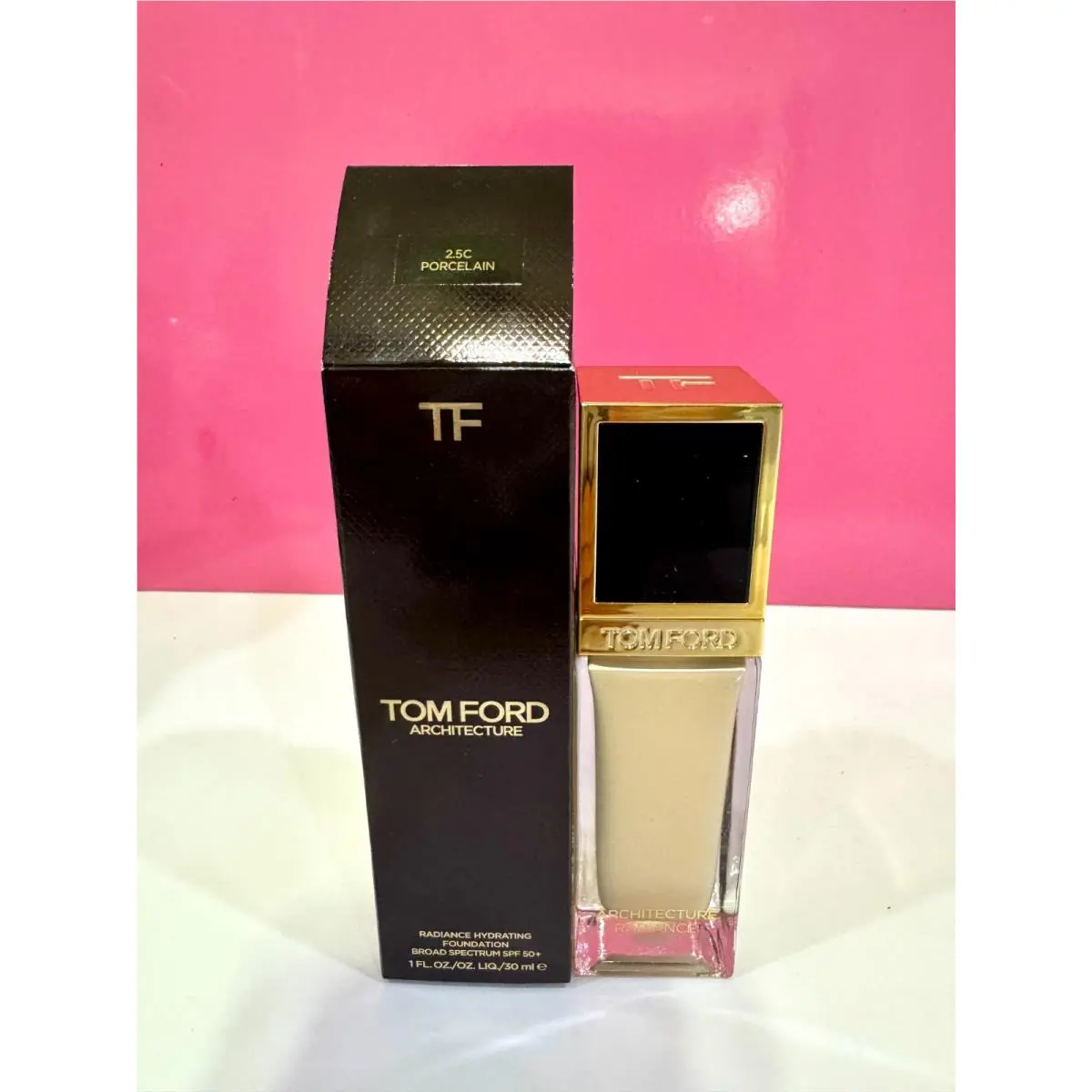 Architecture Radiance Hydrating Foundation SPF50 1oz. Nib- Choose Shade 2.5C Porcelain by Tom Ford