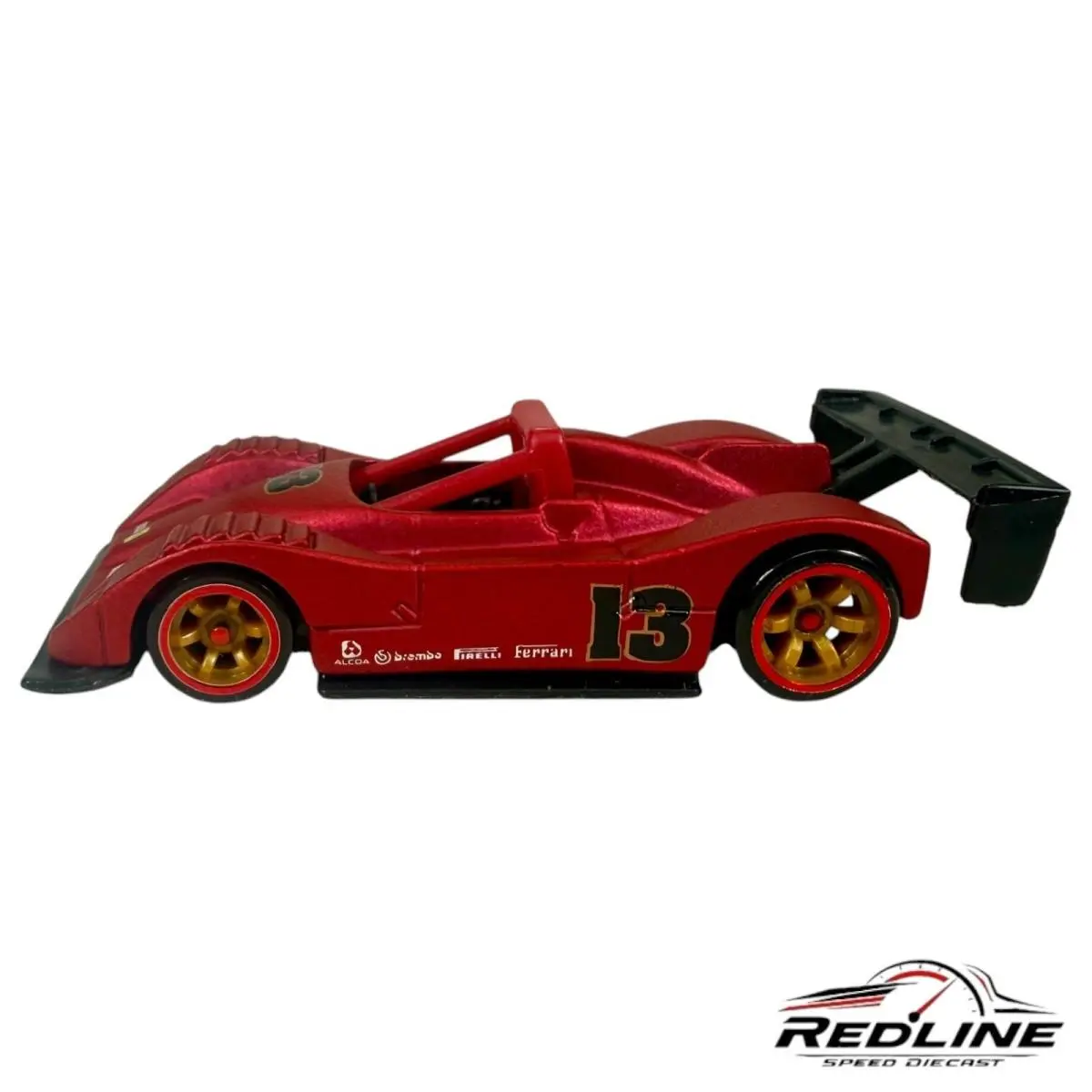 Hot Wheels Ferrari 333 SP - Ferrari Racers 13 Red Loose 1:64 C5