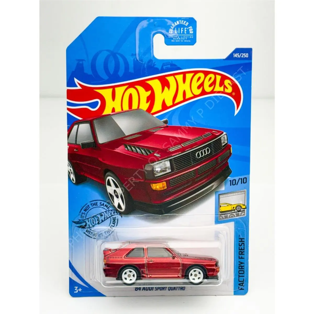 Hot Wheels 2020 Super Treasure Hunt 84 Audi Sport Quattro in Blister