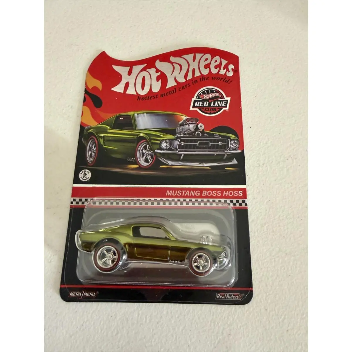 Hot Wheels Rlc Mustang Boss Hoss Green AG8