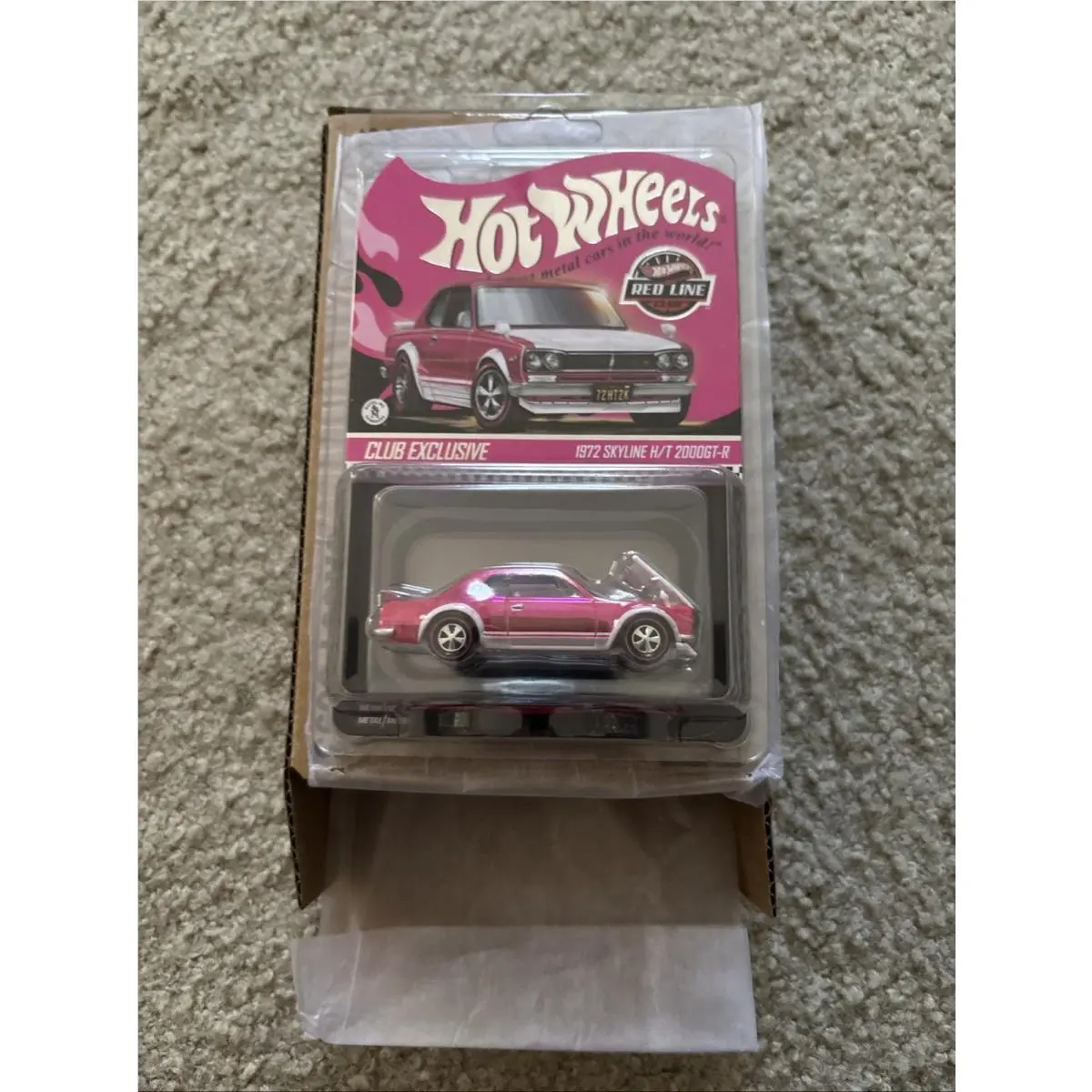 2026 Hot Wheels Rlc 1972 Skyline 2000GT-R Pink Dallas Nationals Shipping Now