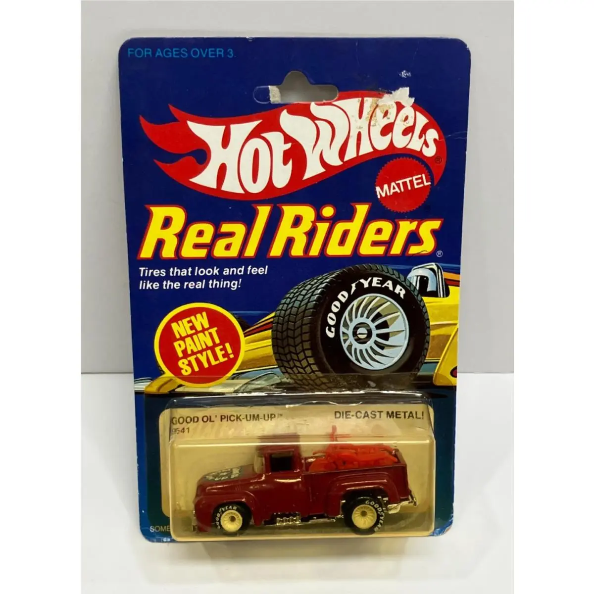 1982 Hot Wheels Real Riders Good Ol` Pick-um-up no 9541 Paint Style