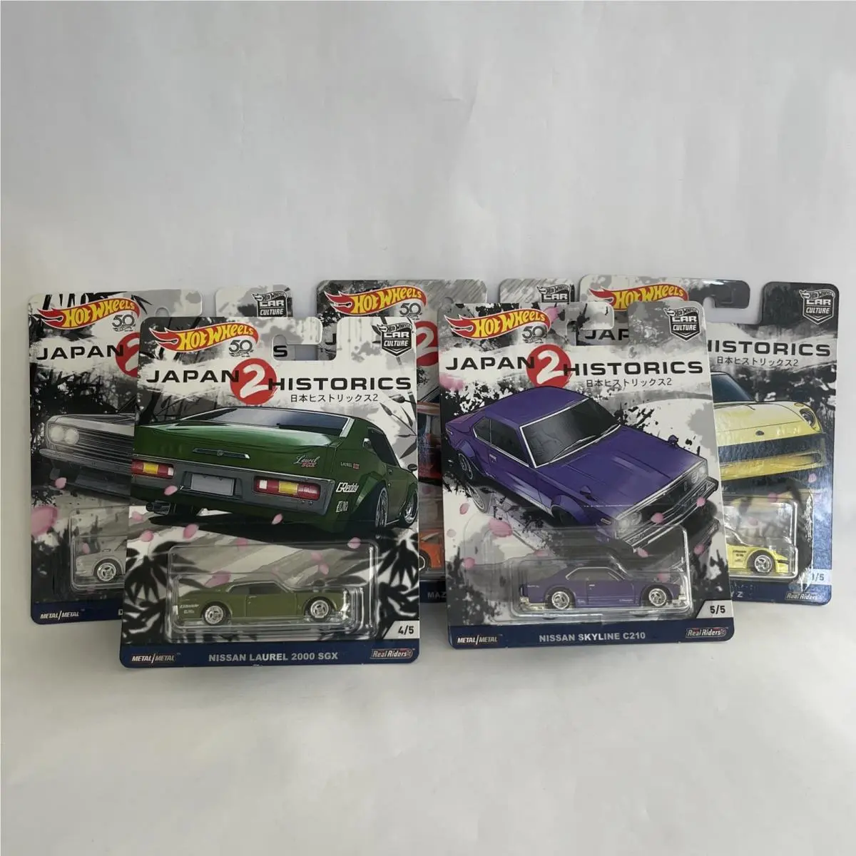Hot Wheels Japan Historics 2 Set Of 5 Cars