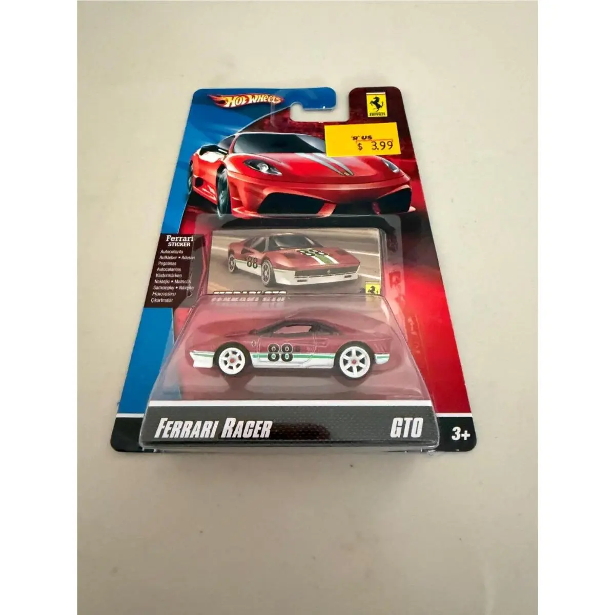 Hot Wheels Ferrari Racer Ferrari Gto G3