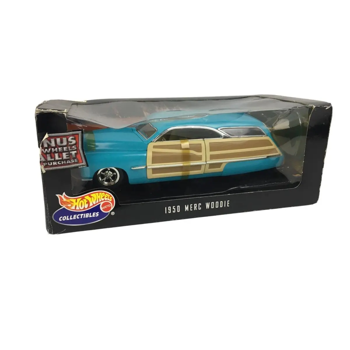 Hot Wheels Collectibles 1950 Merc Woodie Surfing 1:18 Die Cast