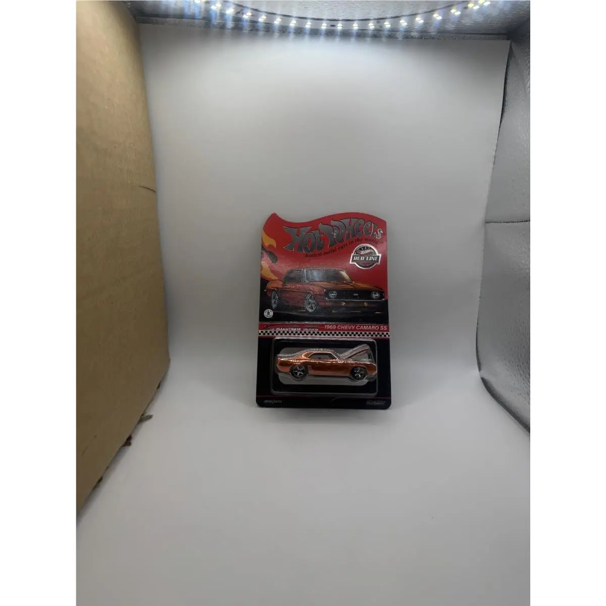 Hot Wheels - Rlc 2022 Series - 1969 Chevy Camaro SS - Orange w/ Flames
