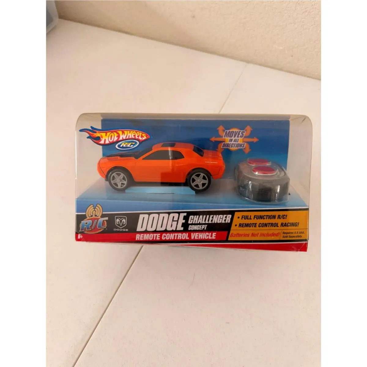 Hot Wheels R/c Dodge Challenger Concept Remote Control Vehicle Htf K3