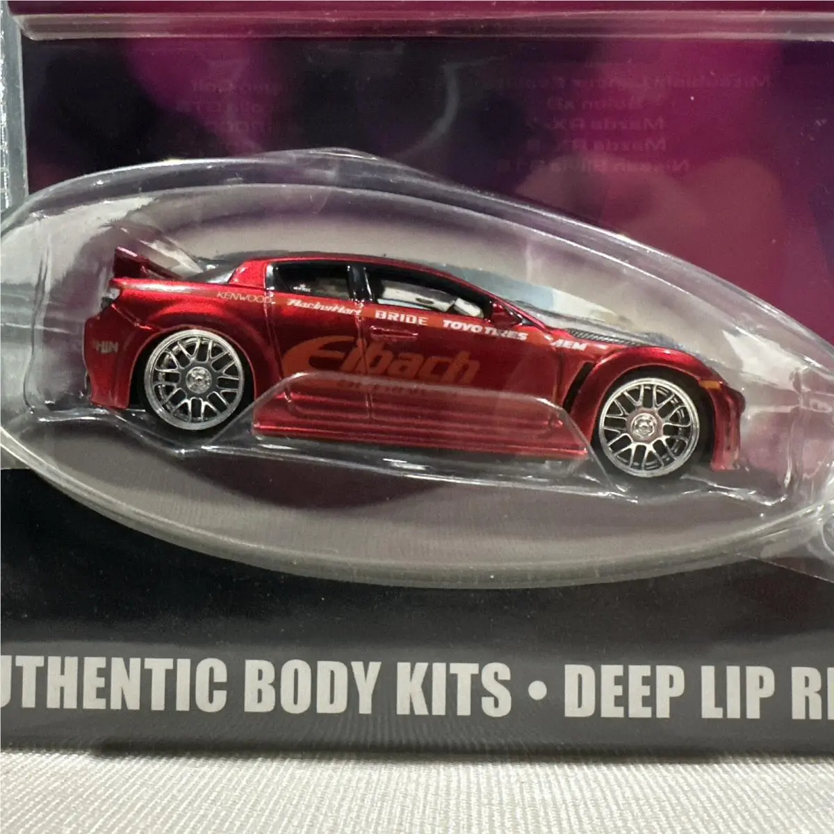 2004 Hot Wheels Hin D Force Mazda RX-8 Red Diecast 1:50 Hot Import Nights Nip