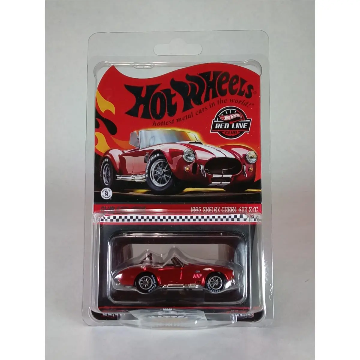 Hot Wheels 2026 Rlc Membership Car 1965 Shelby Cobra 427 S/c Red Redline Club