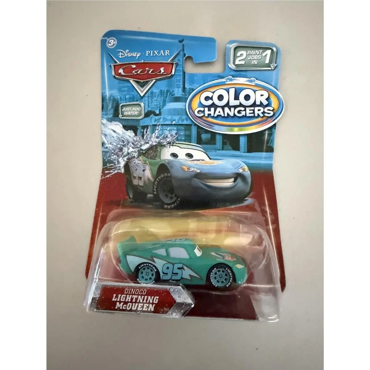 Disney Pixar Cars Color Changers Dinoco Lightning Mcqueen L24