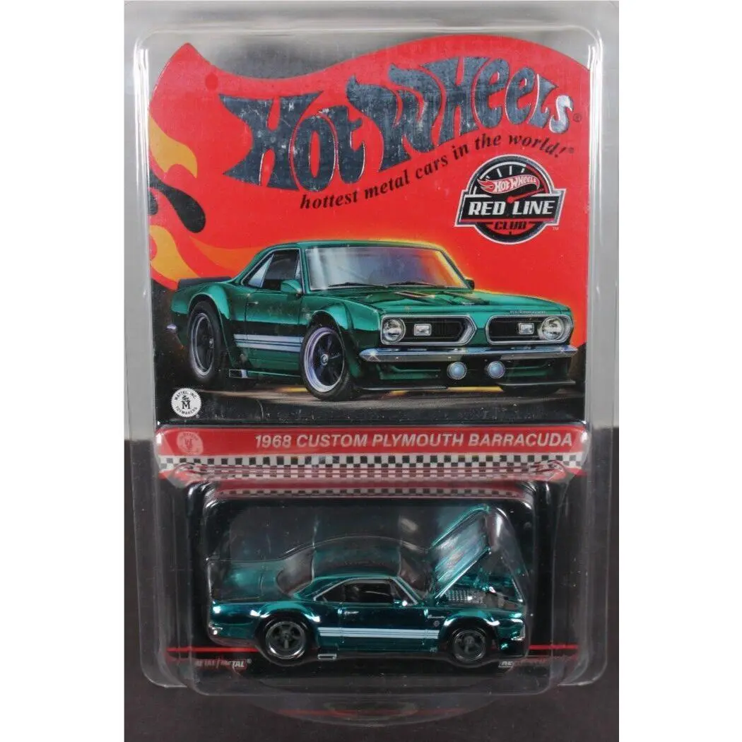 Hot Wheels Rlc Mattel Creations 1968 Custom Plymouth Barracuda On Hand Lqqk
