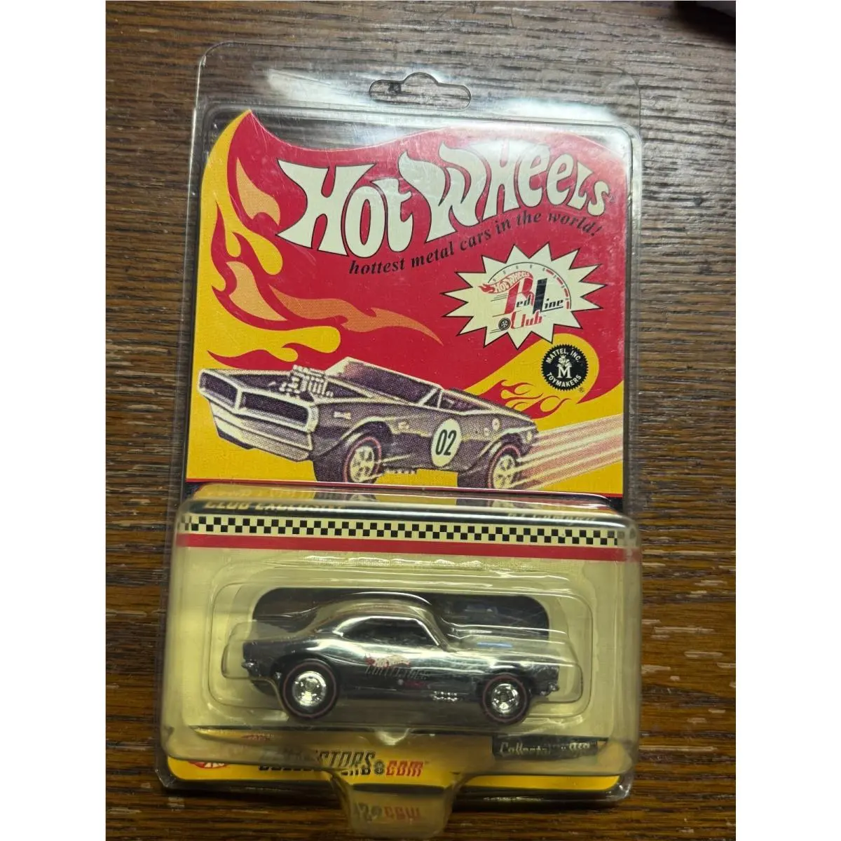 Hot Wheels Rlc Series One 015 67 Camaro 1/5000 Blue Stripes Club Exclusive
