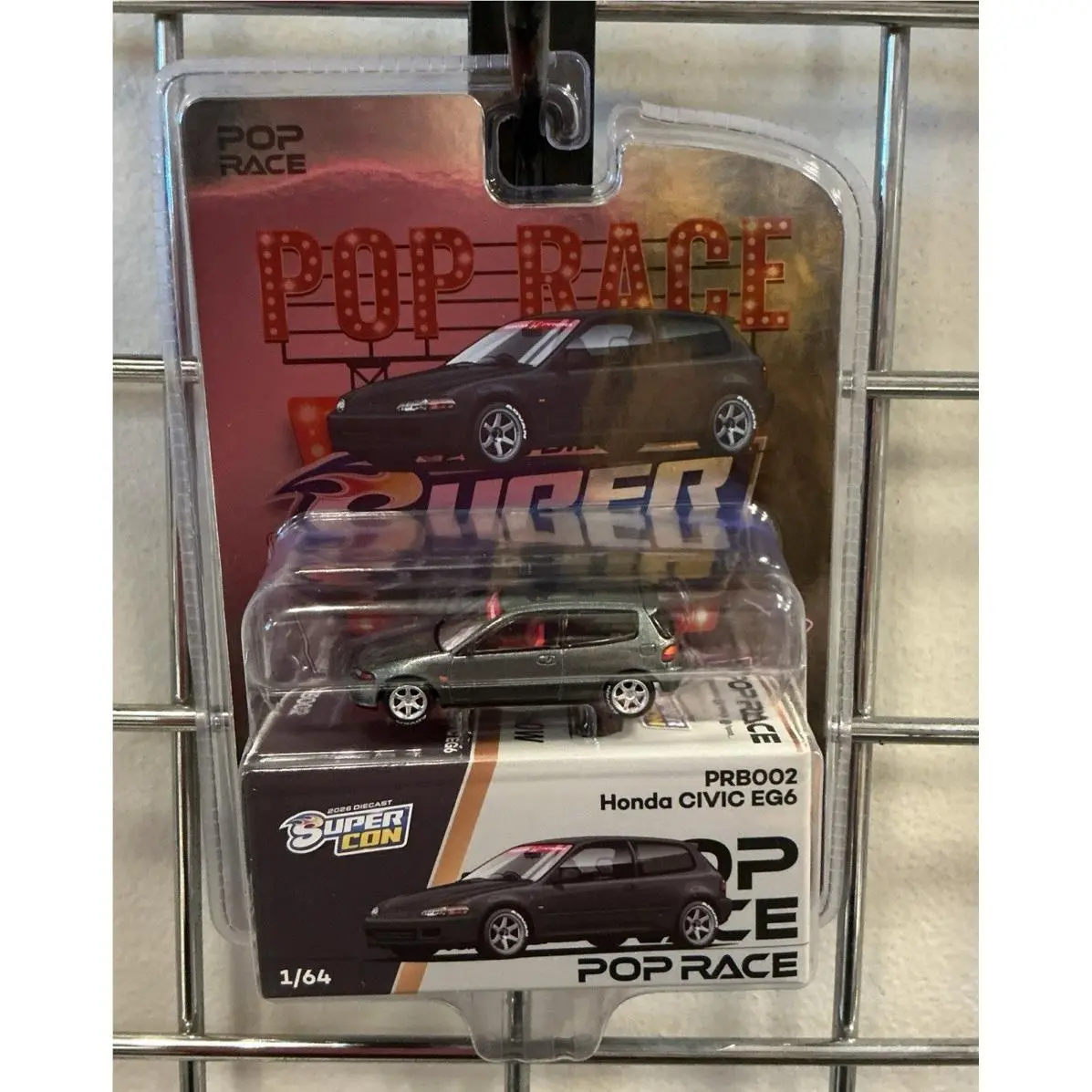 Honda Civic EG6 2026 Super Convention Exclusive Las Vegas Pop Race PRB002