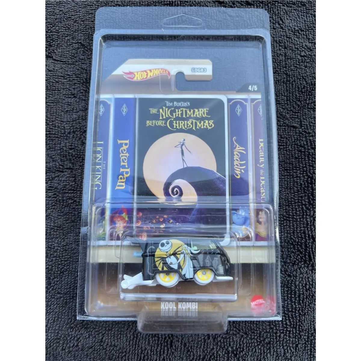 Hot Wheels Kool Kombi Nightmare Before Christmas Vhs Jack Skellington Case LE